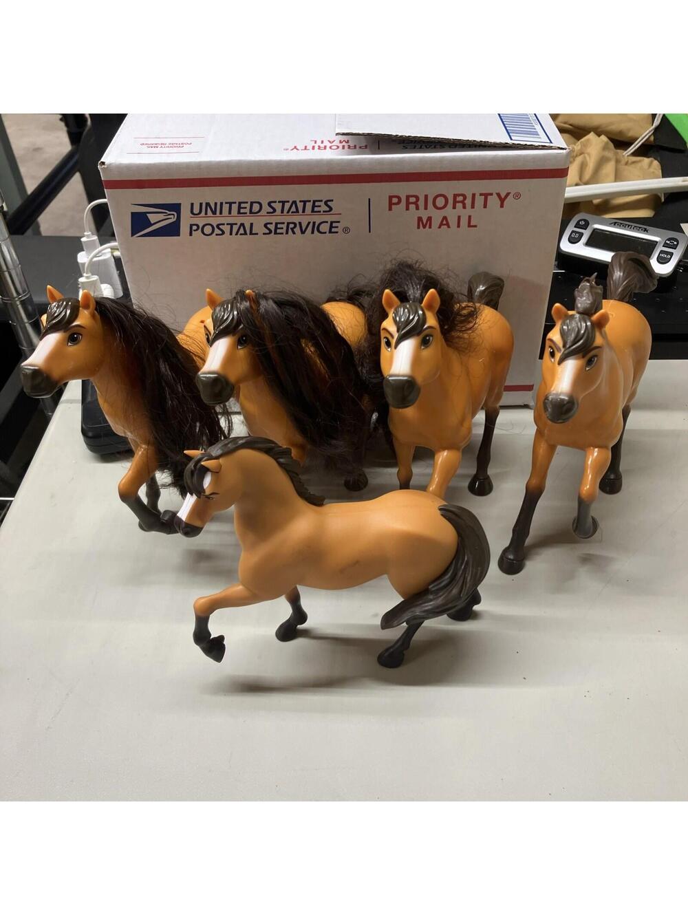 Lot Of 5 Disney Dreamworks Spirit Riding Free Horse DWA Just Play Used